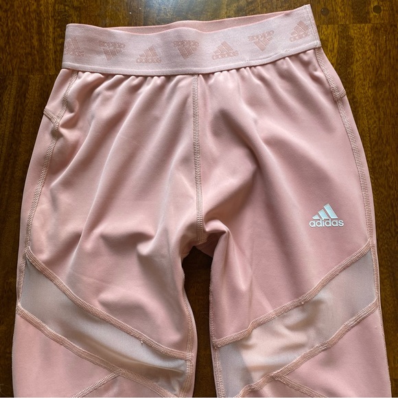 Adidas Hyperglam High Rise Tights - Picture 3 of 8